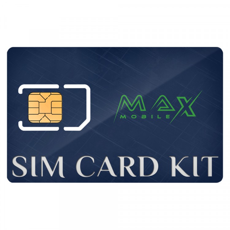 MAX MOBILE SIM Card Kit